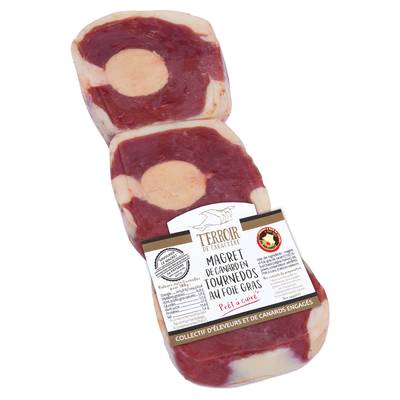 Panache Des Landes 3 Magrets de Canard en Tournedos au Foie Gras 3x90g, 270g