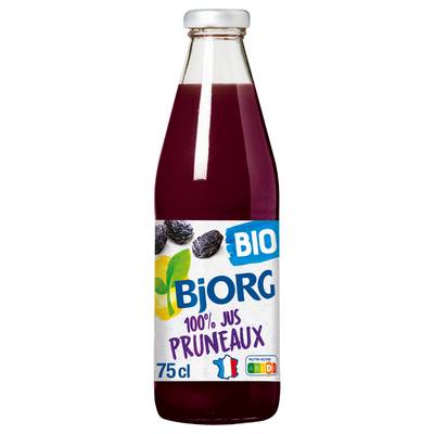 Bjorg Jus de pruneaux bio sans sucre ajouté, 75cl