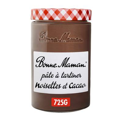 Bonne Maman  Pate à tartiner Noisette et Cacao, 725g