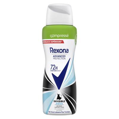 Rexona Déodorant Anti-Traces Invisible Aqua Advanced Protection, 100ml