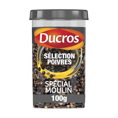 Ducros Mélange de poivre spécial moulin, 100g