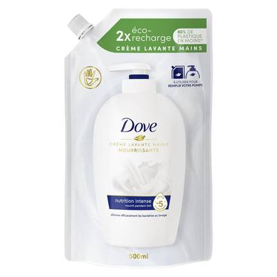 Dove Recharge savon liquide crème originale, 500ml