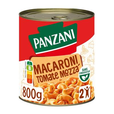 Panzani Macaroni Tomates Mozza, 800g