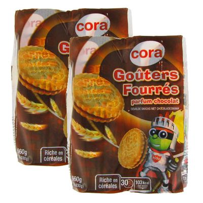 Promotion Cora Gouters Ronds Au Chocolat Lot De 2 Paquets De 2x330g Promotion Cora Gouters Ronds Au Chocolat Lot De 2 Paquets De 2x330g