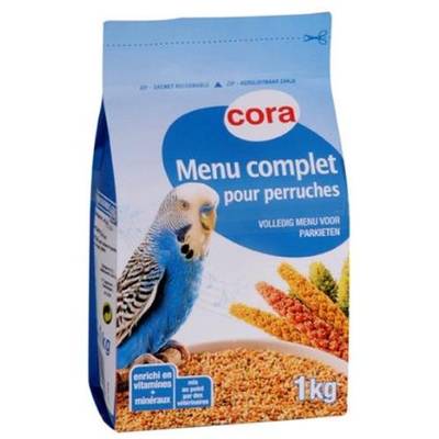 3257980436061 - Cora - Menu complet pour perruches