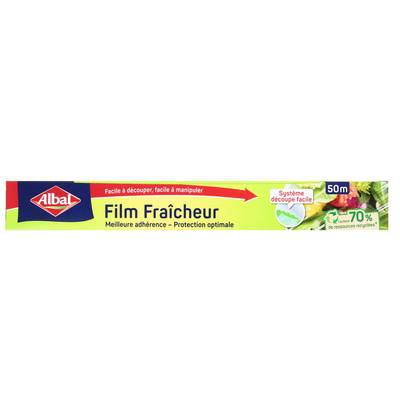 Albal Film alimentaire système découpe facile, 50 m