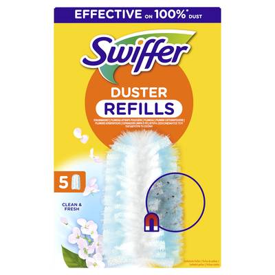 Swiffer Plumeau Anti Poussière recharge, 5 recharges
