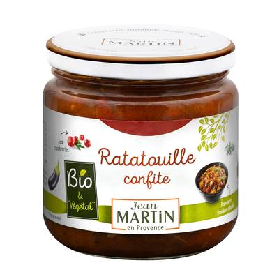 Jean Martin Ratatouille confite aux cranberries bio, 360g