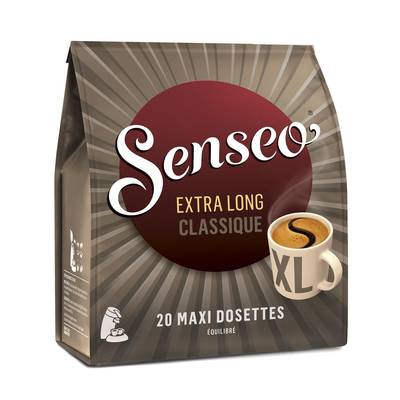Senseo Café classique extra long, 20 dosettes