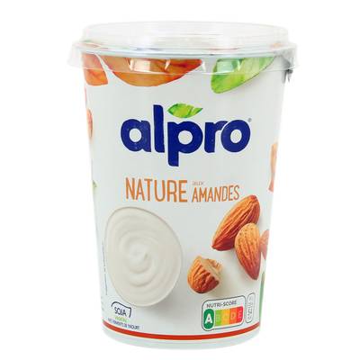 Alpro Dessert végétal soja amande, 500g