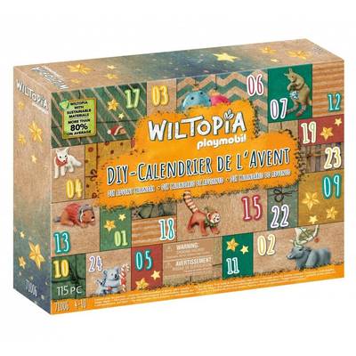 4008789710062 - PLAYMOBIL® Christmas - Calendrier de l'Avent Wiltopia - Tour du Monde des Animaux