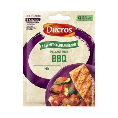 Ducros Mélange pour BBQ à la Méditerranéenne, 27g