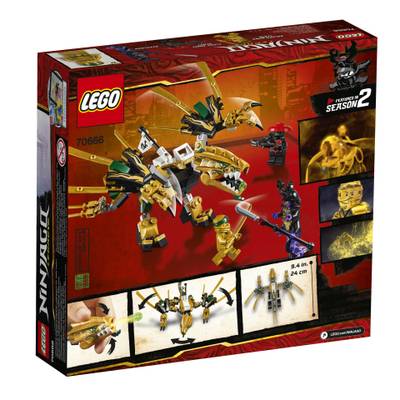 5702016367362 - LEGO® Ninjago - 70666- Le dragon d'or