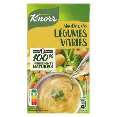 Knorr Soupe Mouliné de légumes variés, 1L