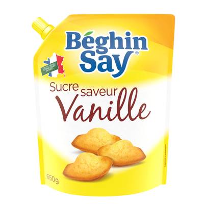 Beghin Say Sucre Aromatisé Vanille de Bourbon, 650g