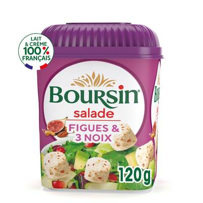 Boursin Dés de fromage figue et noix, 120g