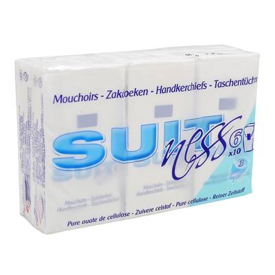Suit Mouchoirs, 6 étuis