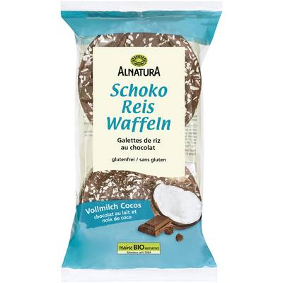 Alnatura Galettes de riz bio noix de coco, 100g