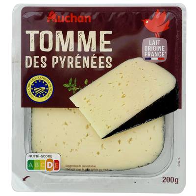 Auchan Tomme des Pyrénées IGP, 200g