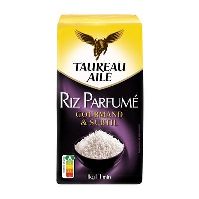 Taureau Ailé Riz parfumé sélection exclusive Basmati et Indica, 1 kg