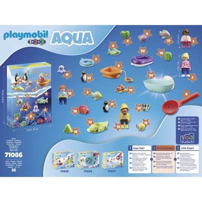 4008789710864 - PLAYMOBIL® Christmas - Calendrier de l'Avent - 1.2.3 Aqua