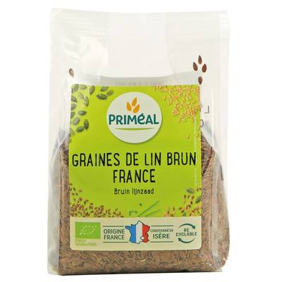 Priméal Graines de Lin Brun, Bio, 250g