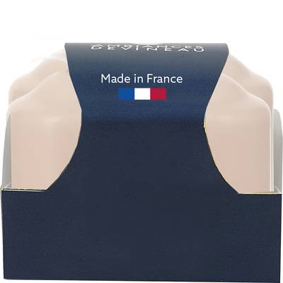 Ambiances Devineau Bougies cylindriques 28h Ivoires, 4 bougies