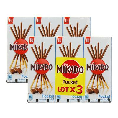 Mikado Chocolat au lait, 2x120g
