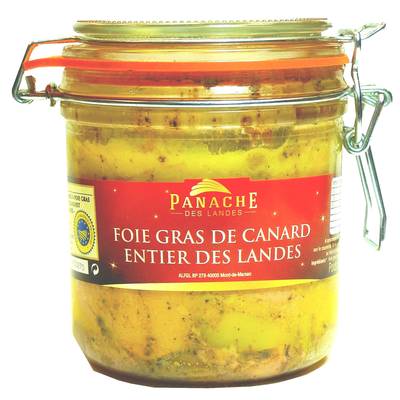Panache Des Landes Foie gras de canard entier des Landes IGP, 460g