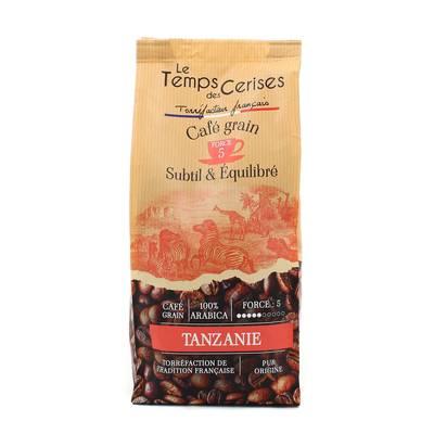 Le Temps des Cerises Café en grain de Tanzanie, 450g