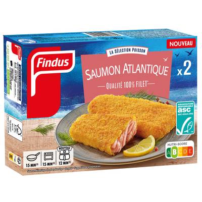 Findus Panés de saumon ASC, 2x90g