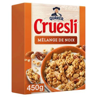 Quaker Céréales Mélange de Noix, 450g