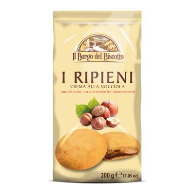 Borgo del Biscotto Biscuit fourré à la Noisette, 200g