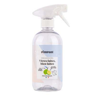 Pimpant Spray vitres rechargeable bouteille vide, 1 bouteille vide 500 ml