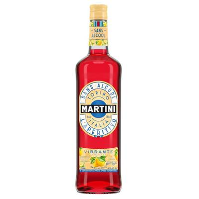 Martini Apéritif sans alcool l'aperitivo Vibrante, 75cl