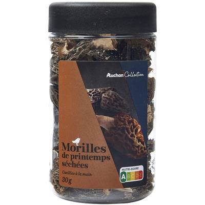 Auchan Collection Morilles séchées, 30g