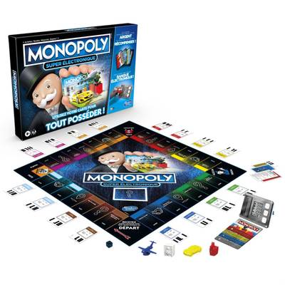 Hasbro Gaming Monopoly Super électronique