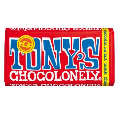Tony's Tablette chocolat lait, 180g