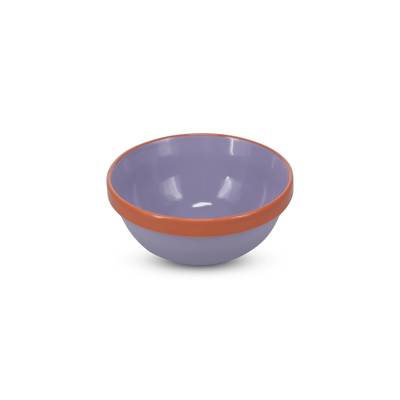 Collection Duo Bol 15,5xH6,5cm violet/orange Duo, 1 pièce