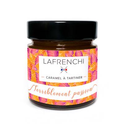 La Frenchi Caramel à tartiner Terriblement Passion, 250g