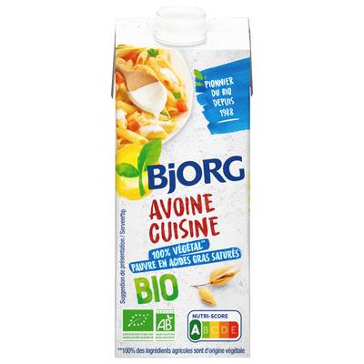 Bjorg Avoine cuisine bio, 20cl