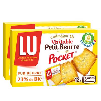 Lu Petit Beurre pocket, 2x300g
