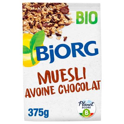 3229820769165 - Bjorg - Muesli Avoine Chocolat Bio