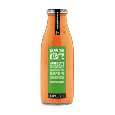 Giraudet Gaspacho Tomate Cerise Basilic, 50cl