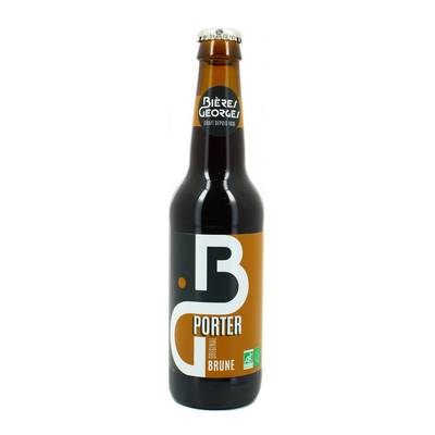 Brasserie Georges Biére brune 7°, 33cl