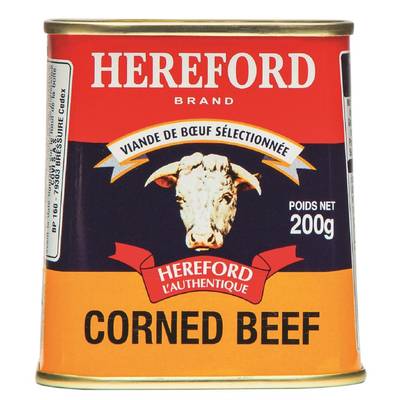Hereford Corned beef- Viande de boeuf, 200g