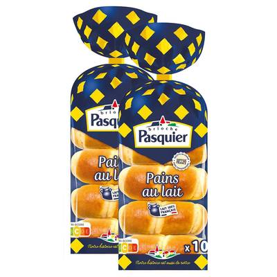 Pasquier Pains au Lait, Lot de 2x350g