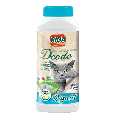Riga Rigalit Désodorisant pour litière sans parfum, 750g