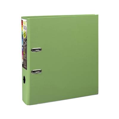 Exacompta Classeur levier vert anis pour feuilles 24 x 29,7 cm, Dos  80 mm