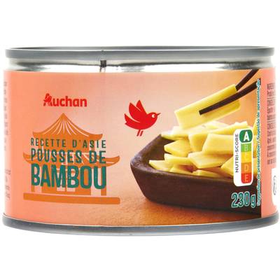 Auchan Pousses de bambou, 140g